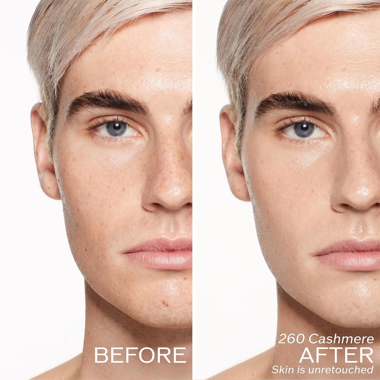 Shiseido RevitalEssence Skin Glow Foundation SPF 30 | Buildable Medium Coverage, 24-HR Hydration, 260 Cashmere