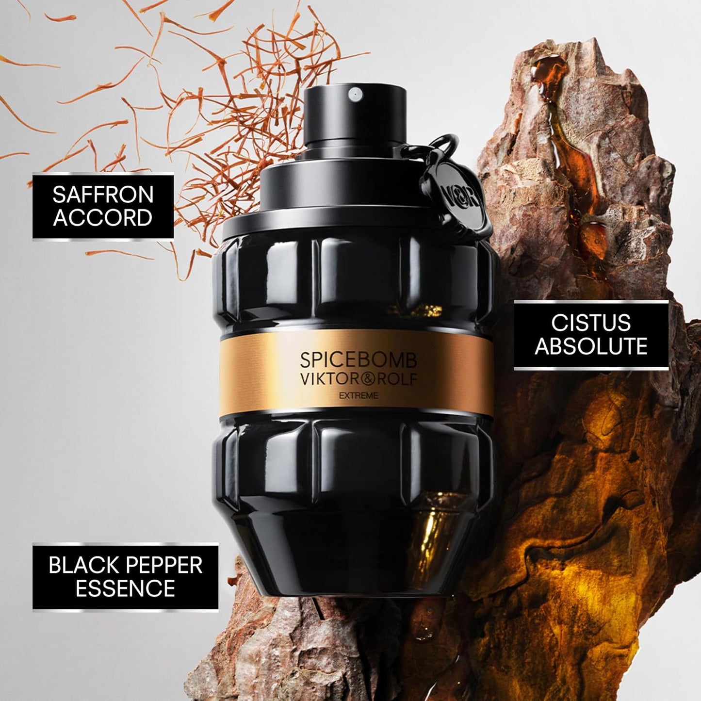 Viktor&Rolf Spicebomb Men's Cologne Gift Set - Woody & Spicy Fragrance | Full Size 3 Fl Oz & Travel Size 0.68 Fl Oz