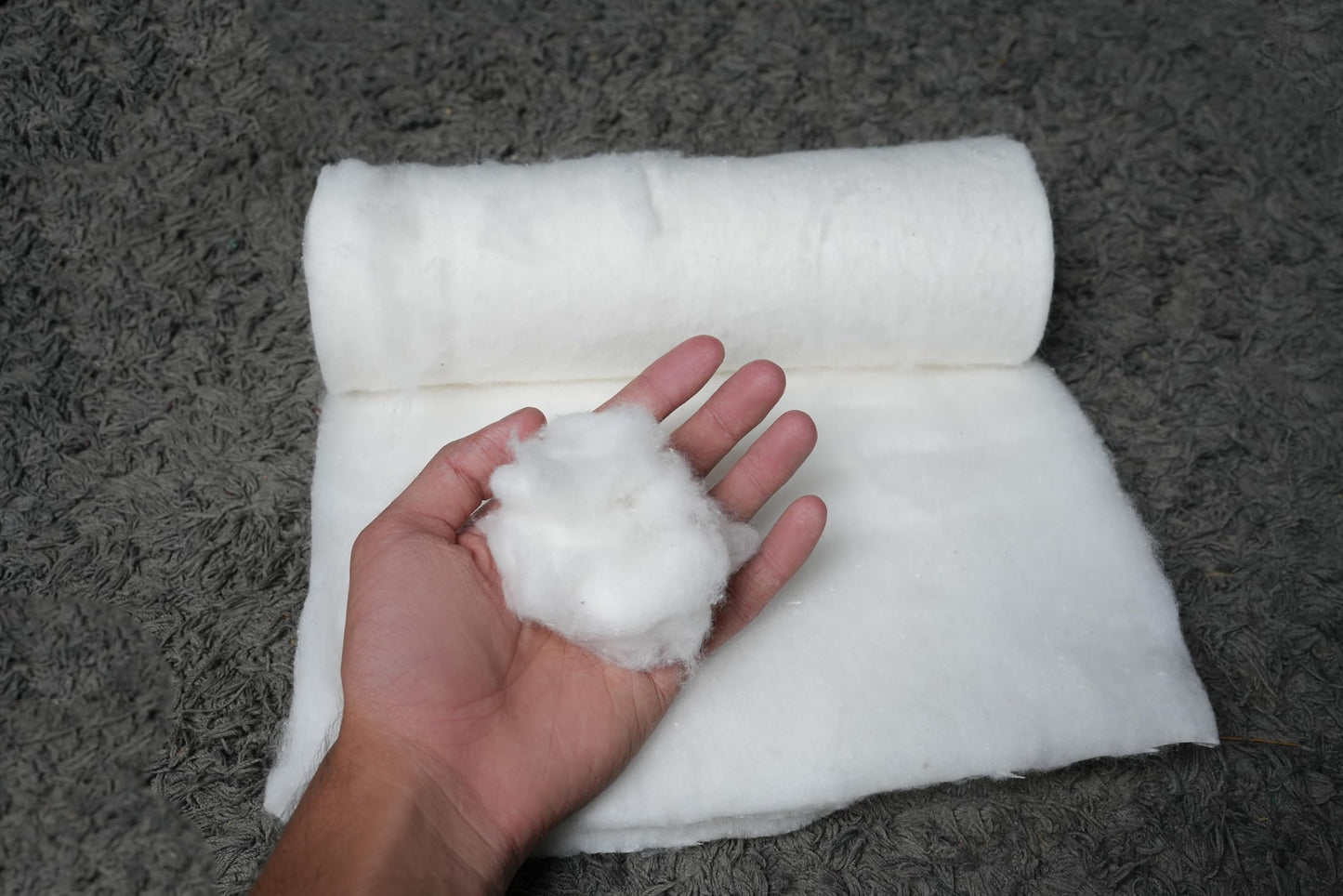 The Hobby Bounty Absorbent Pure Cotton Roll 44.1 Lbs Rolled Cotton Ball Multipurpose Soft Cotton Use for Surgical First Aid Saloon Makeup Remover Beauty and Baby Care Roll 100 Gram (Pack of 200)