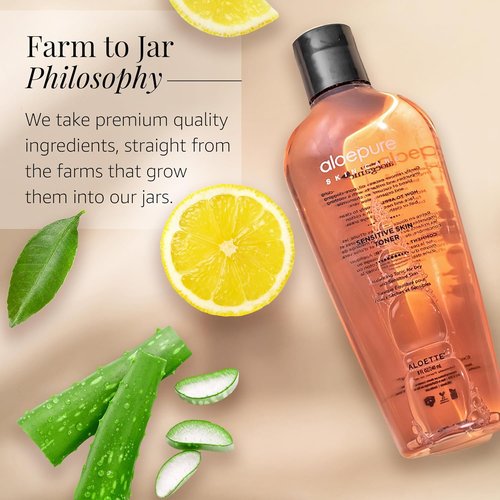 Aloette Sensitive Skin Toner - Gentle Hydrating Facial Toner for Dry & Sensitive Skin | Soothes & Cleanses