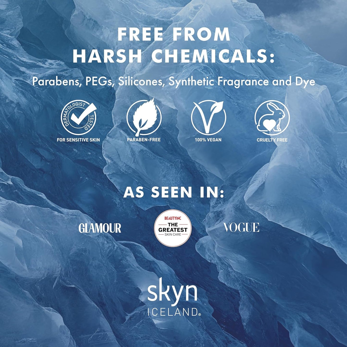 Skyn ICELAND Glacial Face Wash - Creamy Foaming Cleanser for Oily & Combination Skin | 5 Fl Oz