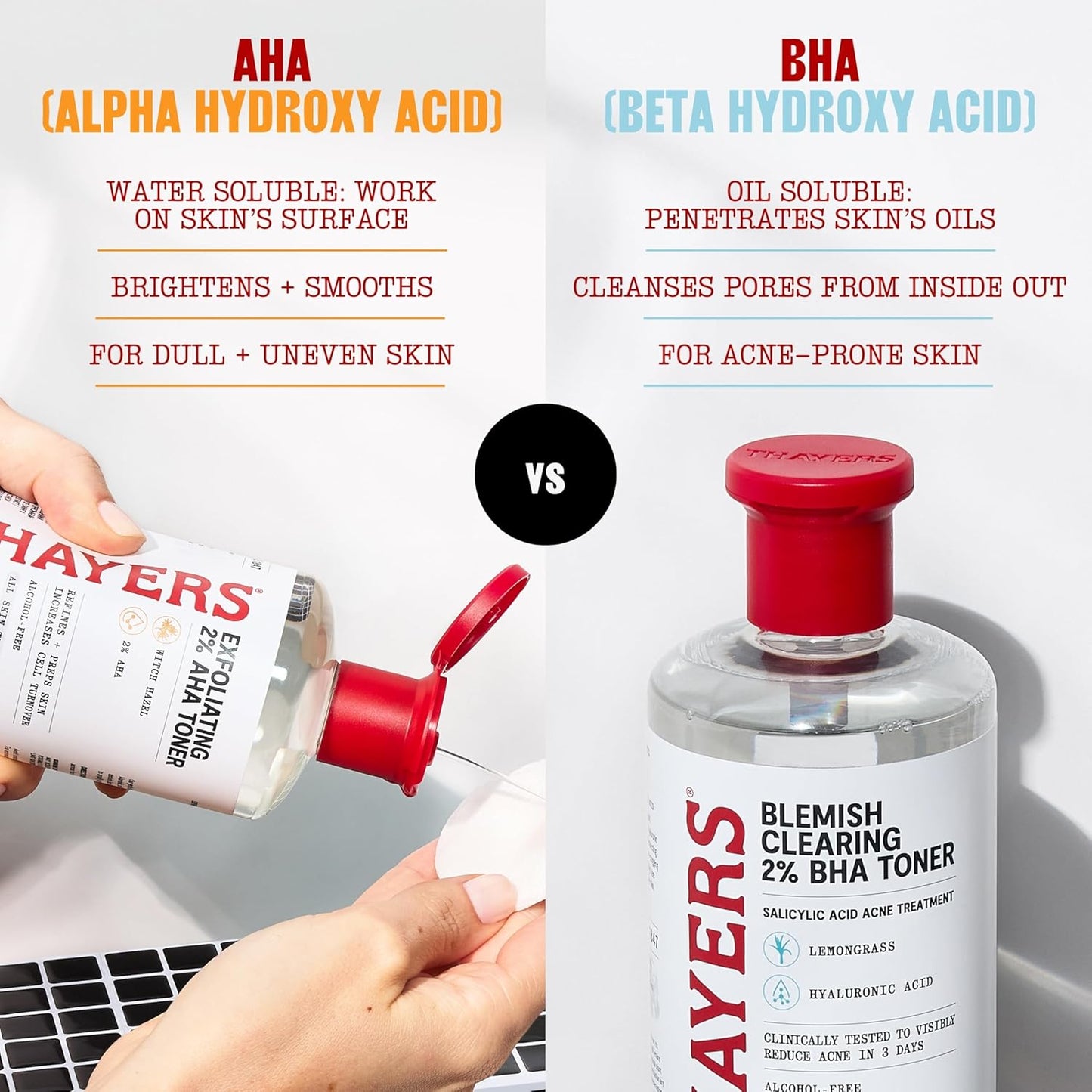 Thayers 2% AHA Exfoliating Toner - Brightening Formula with Glycolic Acid & Witch Hazel | 12 Fl Oz