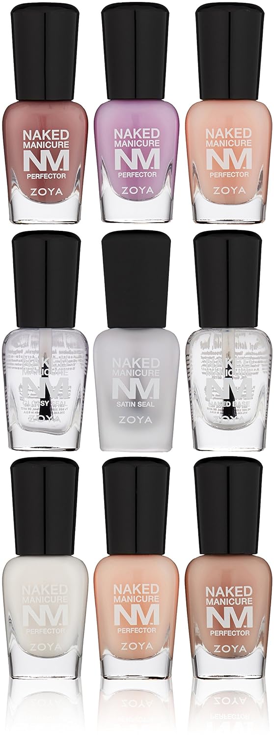 ZOYA Mini Nail Polish Kit - Vibrant Colors for Perfect Manicures | 4-Piece Set