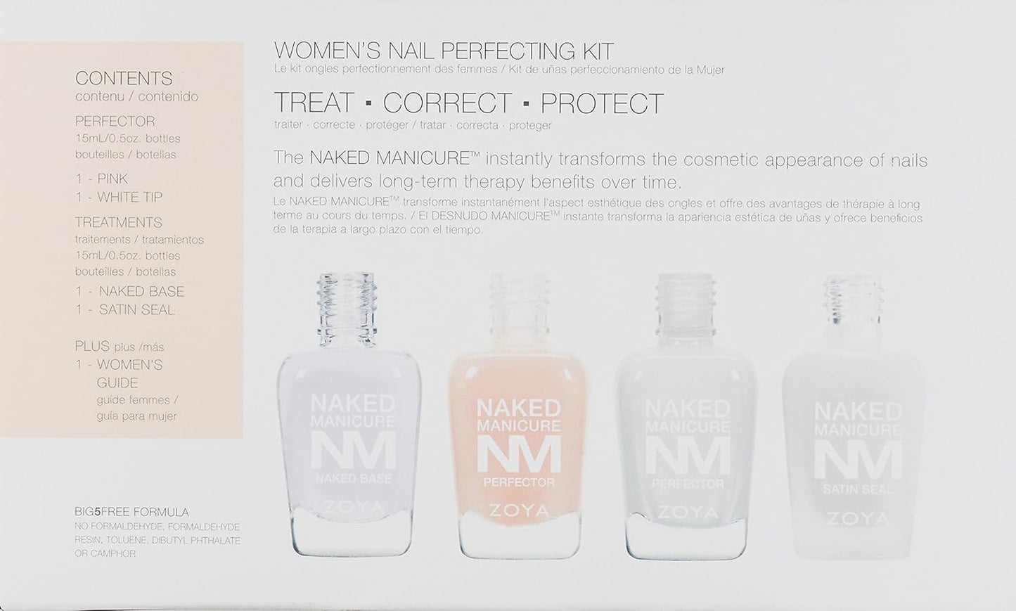 ZOYA Starter Manicure Kit - Professional Quality Nail Care | 0.5 Fl. Oz.