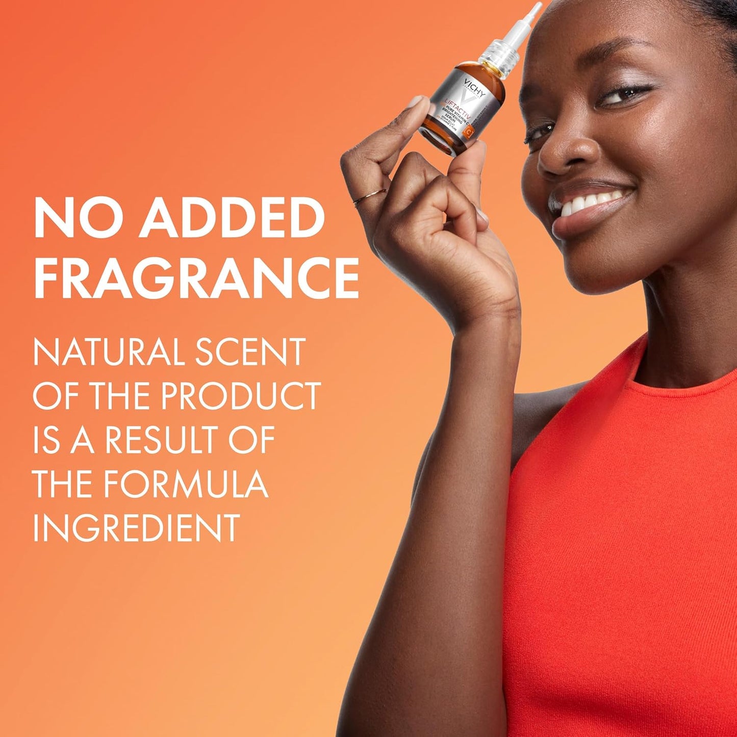 Vichy LiftActiv Vitamin C Serum - Brightening Anti-Aging Formula with Hyaluronic Acid & Vitamin E | Smooths Fine Lines & Enhances Radiance