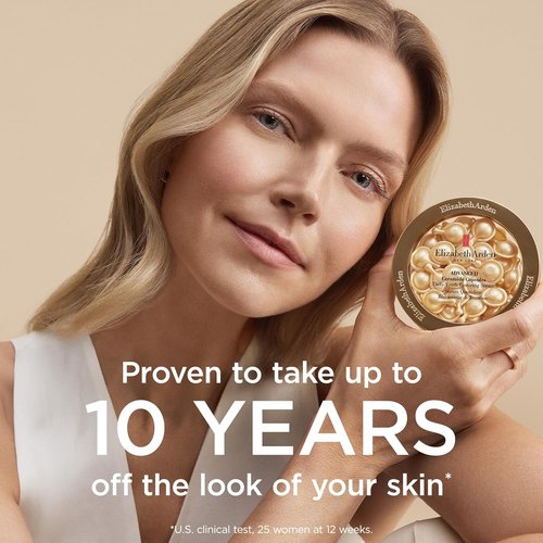 Elizabeth Arden Advanced Ceramide Face Serum Capsules - Fragrance-Free Anti-Aging Hydration for Radiant, Firm Skin