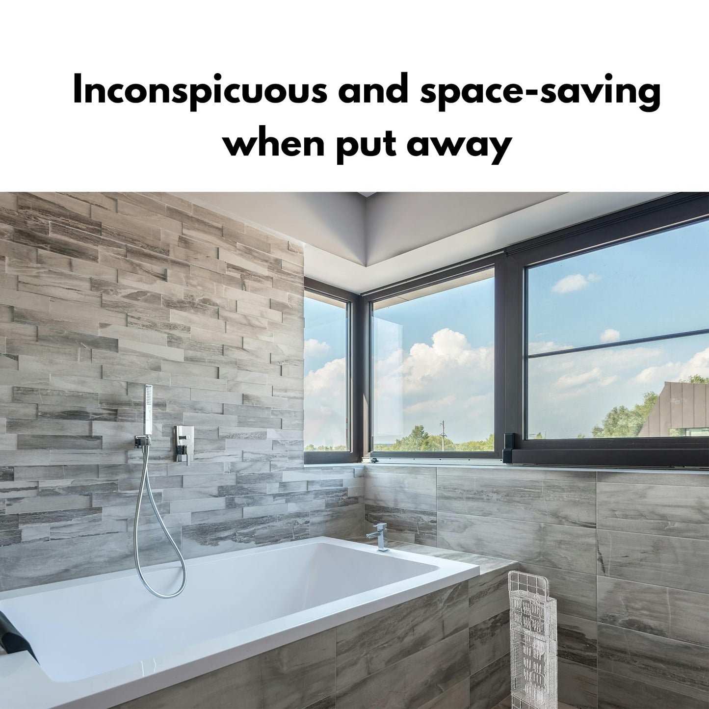 TaikonLab Expandable Bathtub Tray for Tub, Clear & Easy Maintenance Acrylic Material, Bath Organizer for Relaxing Spa, Fits Most Bathtubs and Bathroom Décor Style, Bath Tub Caddy Tray for Women