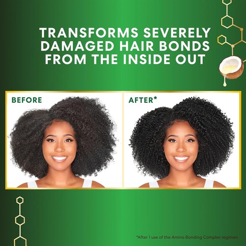 Palmer's Hair Shine Spray - Amino Bonding Complex with Coconut Oil & Vitamin E | Hydrating, Heat Protectant, 4 fl. oz