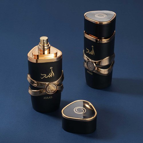 ASAAD Eau de Parfum for Unisex - 3.4 Fl Oz (100ml) - Long Lasting Arabian Style Eau de Parfum (EDP) - Warm Spicy & Woody Fragrance with Tobacco, Coffee, Vanilla & Amber - Premium Gift Fragrance