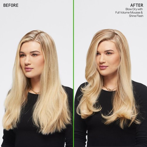 Redken Full Volume Hair Mousse - Volumizing & Moisturizing Heat Protectant for All Hair Types