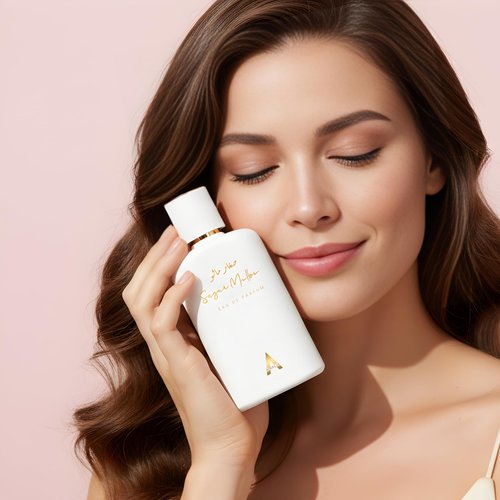 Atralia Sugar Mallow Eau de Parfum 100ml | Sweet Marshmallow, Strawberry & Vanilla Perfume for Women | Long Lasting Gourmand Fragrance with Candy Sugar & Musk