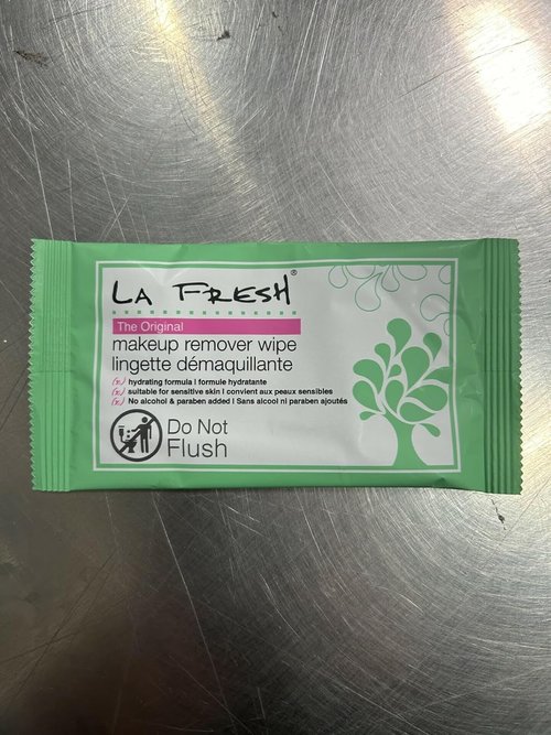 LA Fresh Makeup Remover Wipes - Vitamin E Infused for Face, Eyes & Lips | 200 Count Travel Pack
