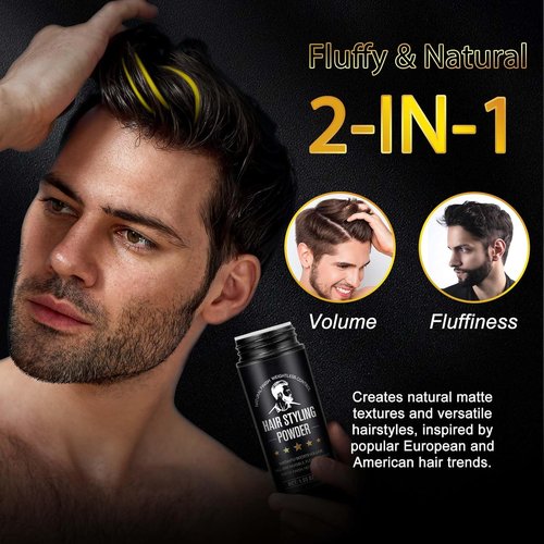 NIFEISHI Hair Styling Powder - Volumizing Texture Powder for All Hair Types | 2-Pack (1.05oz)