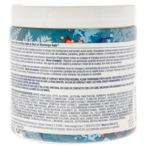 BIOMEGA Moisture Conditioner - Hydrating Formula with Keratin Amino Acids for Repairing Dry Hair