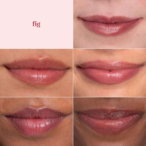 Burt's Bees Lip Shimmer - Tinted Lip Balm Stick for All-Day Hydration | 3 Warm Shades, 3 Tubes x 0.09 Oz