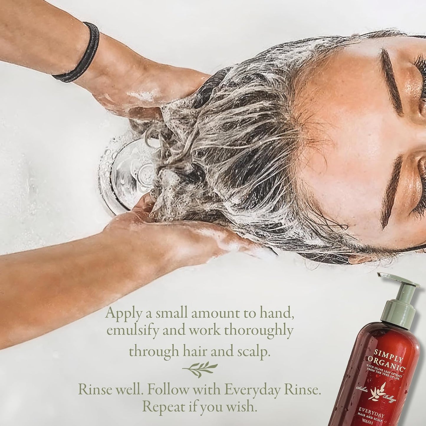 Skiennix Hair & Scalp Wash Shampoo - All-Natural, Cruelty-Free Formula with Organic Sage & Lime | 251ml/8.5oz