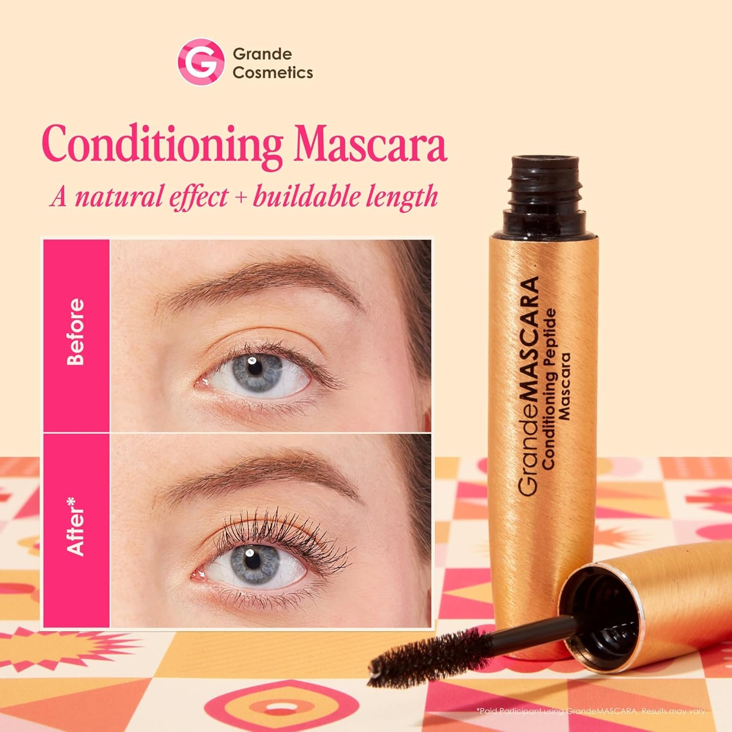 Grande Cosmetics Lash & Brow Care Systems - Multi-Step Enhancing Set for Longer, Fuller Lashes & Brows
