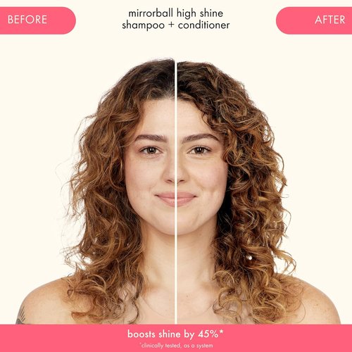 Amika Mirrorball High Shine Conditioner - Antioxidant Formula for Vibrant, Healthy Hair