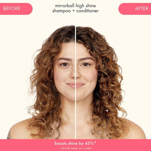 Amika Mirrorball High Shine Conditioner - Antioxidant Protection for Luminous Hair