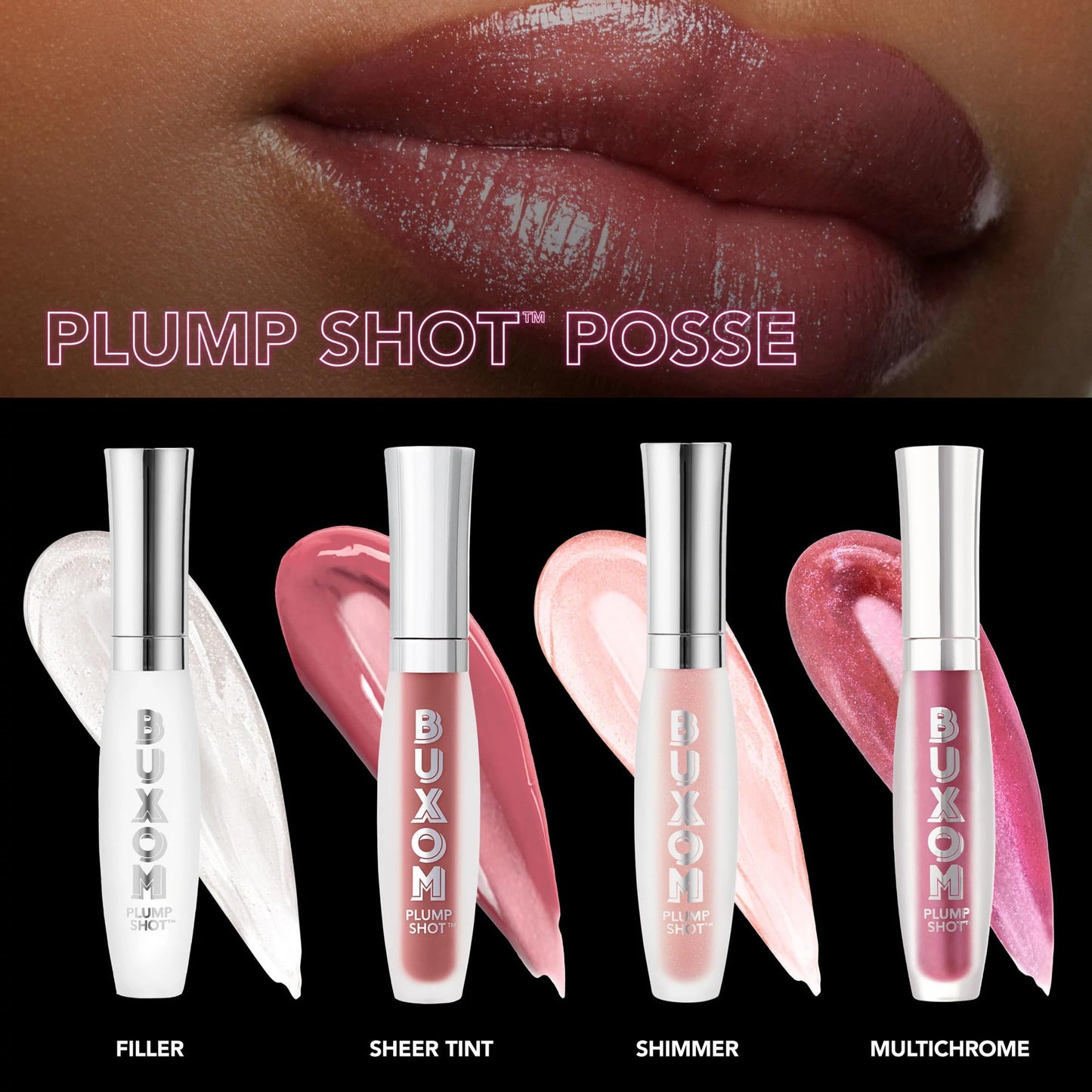 Buxom Plump Shot Collagen-Infused Lip Serum, Gilt