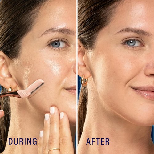 Schick Hydro Silk Dermaplaning Wand - Women's Face Dermaplaning Tool with 6 Refill Blades