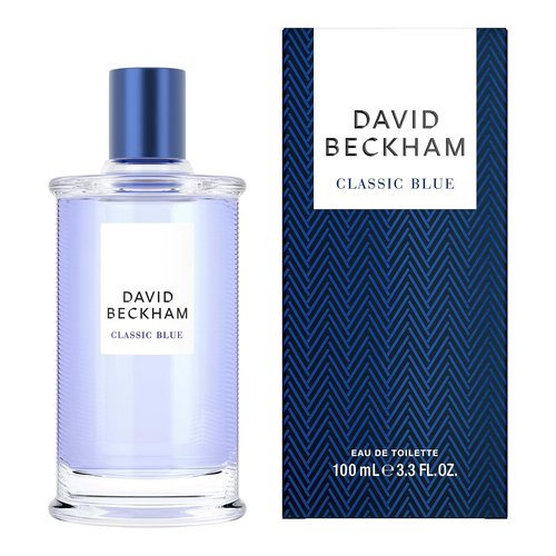 David Beckham Classic Blue for Men - 3.3 oz Eau de Toilette Spray | Fresh & Invigorating Fragrance