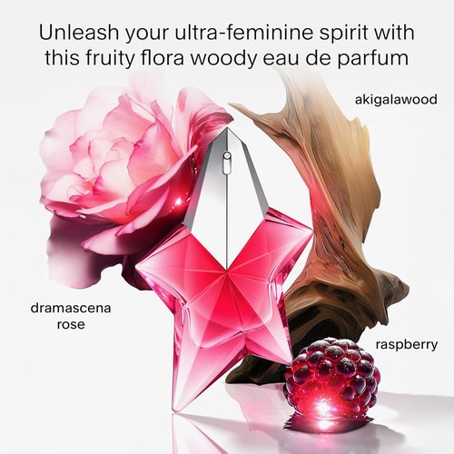 MUGLER Angel Nova Eau de Parfum | Women's Floral & Fruity Perfume with Bergamot, Rose & Cedarwood - Long Lasting Fragrance