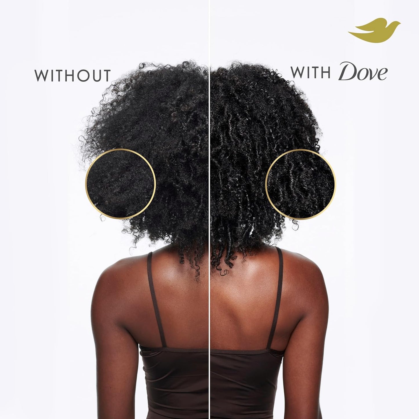 Dove Curl Cream - Amino Curl Formula for Curly & Coily Hair | Bio-Protein Care Technology, 8 Fl Oz