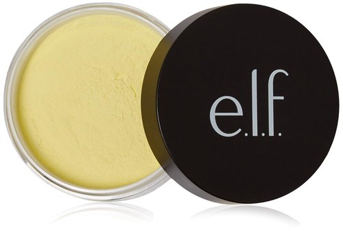 e.l.f. High Definition Loose Face Powder - Flawless Soft Focus Finish, Corrective Yellow, 0.28 Ounces