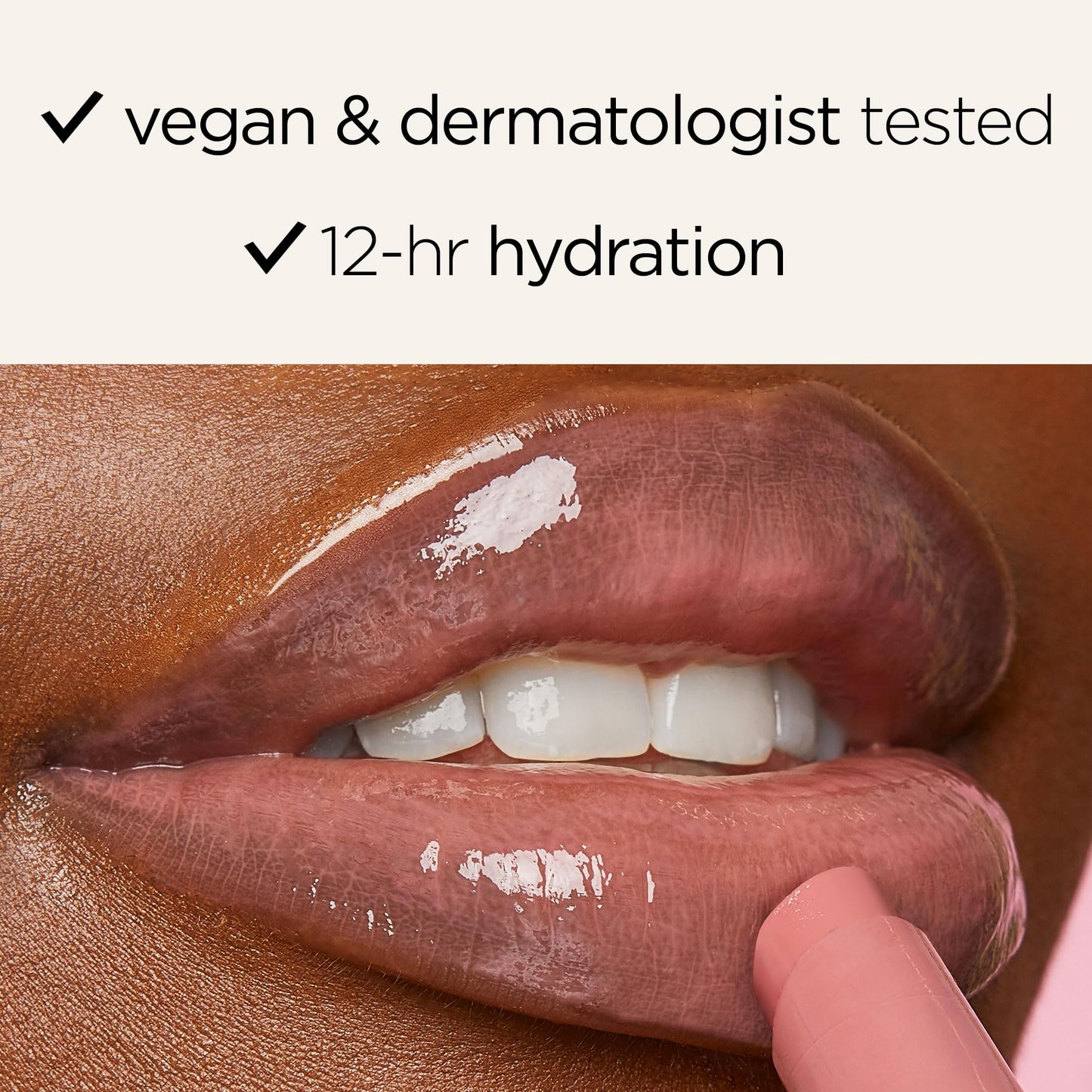 tarte maracuja juicy lip balm gloss – Viral Nourishing Lip Butter Color with High-Shine Hydration, Skincare Infused with Vitamin E, Vegan & Cruelty-Free, full size, Rose