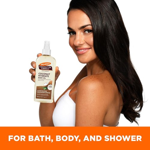 Palmer's Coconut Oil Formula Body Oil - Moisturizing Bath Oil with Green Coffee Extract | 5.1 Ounces