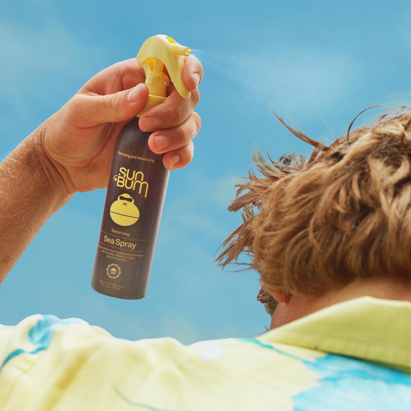 Sun Bum Sea Spray - Texturizing & Volumizing Sea Salt Spray with UV Protection | 6 FL OZ