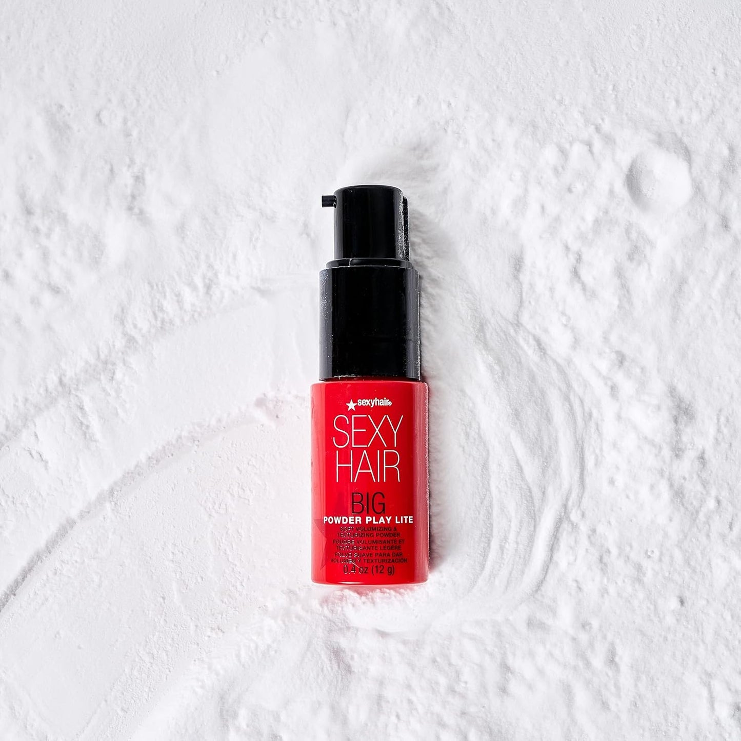 SexyHair Big Powder Play Lite - Volumizing & Texturizing Powder, 0.4 Oz | Lightweight Formula for Up to 50% More Volume