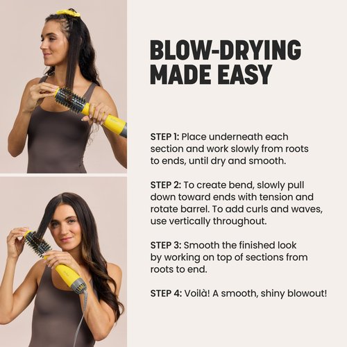 Drybar Blow-Dryer Shot Collection | Faster Blowouts with Tons of Volume and Less Frizz | Choose The Barrel Size Best for Your Hair Length and Desired Style