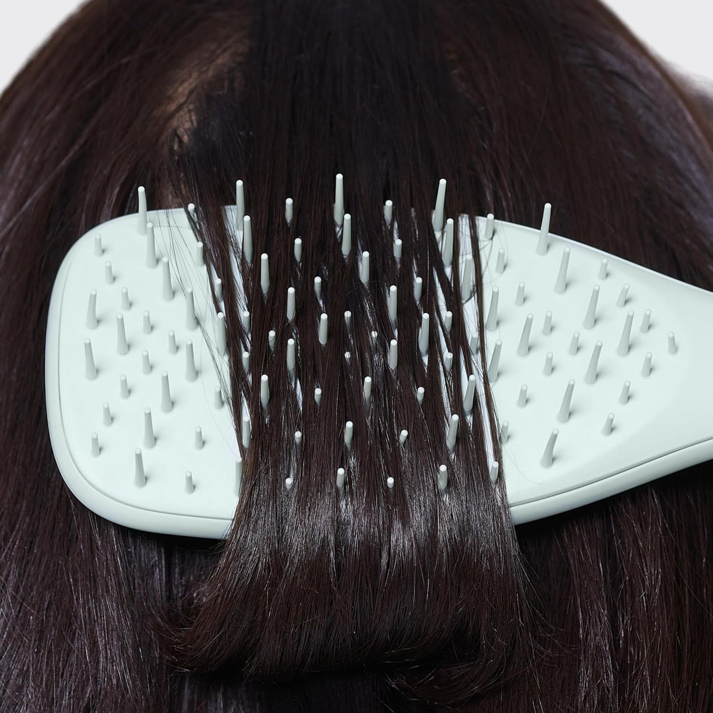 Tangle Teezer Extra Gentle Detangler Hair Brush - Minimize Hair Loss & Breakage | Eucalyptus Green