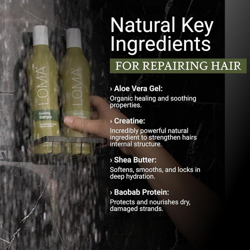 Loma Hair Care Nourishing Shampoo & Conditioner Duo