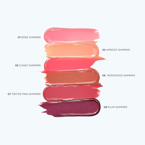 Clarins Lip Perfector - Peptide Plumping Hydrating Lip Gloss | Non-Sticky Shine with Vanilla Scent | 0.35 Ounces
