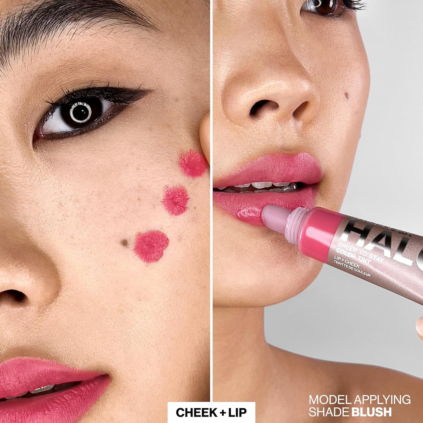 Smashbox Halo Sheer To Stay Cream Cheek & Lip Tint - Sheer-to-Medium Coverage, Matte Finish, 0.34 fl. oz.