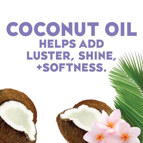 OGX Nourishing Coconut Oil Hair Mist - Lightweight Leave-In Treatment with Bamboo Extract, 4 Fl Oz
