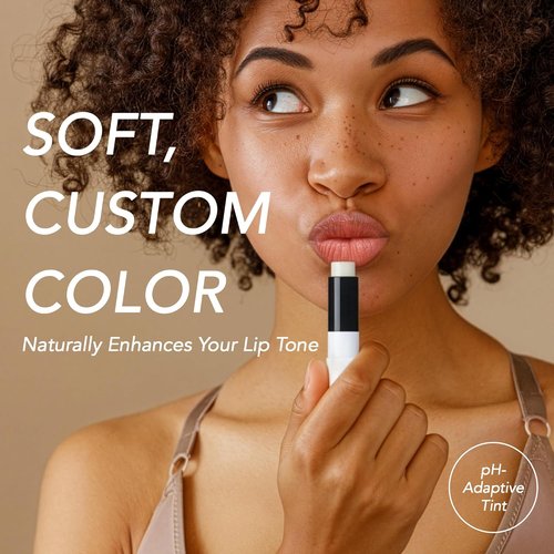 Moon Lip Color Changing Lip Balm - Hydrating pH Formula with Soft Pink Tint | Moisturizing Korean Skincare