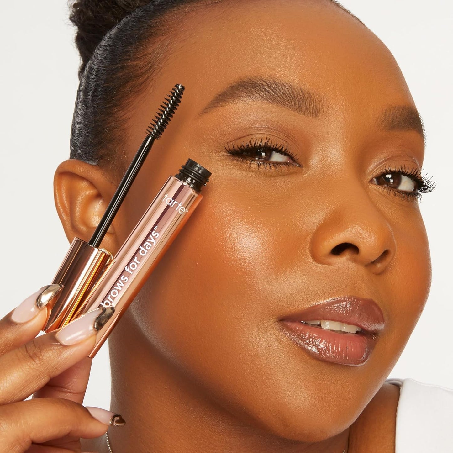 Tarte Brows For Days Framing Gel - Clear Waterproof Eyebrow Gel for Lamination & Shape, Full Size