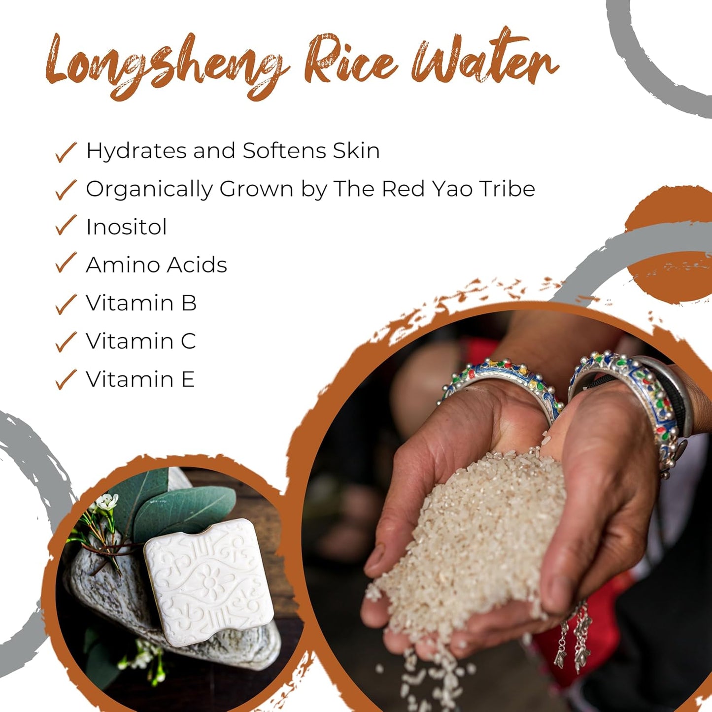 Viori Native Essence Body Wash Bar - Unscented 120g | Handcrafted with Longsheng Rice Water & Natural Ingredients - Vegan & Zero-Waste