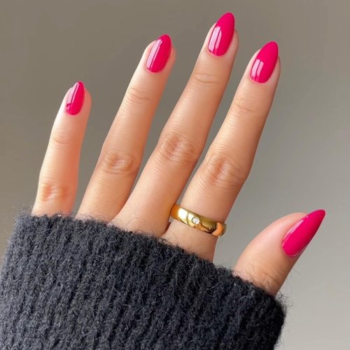 DND DC Gel Polish Set - Red Collection | Chip-Free UV/LED Gel & Air Dry Nail Lacquer, 0.5 Fl Oz Each