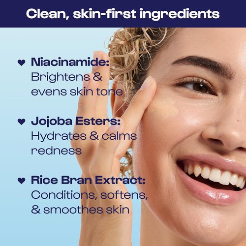 Alleyoop Sunsational Tinted Moisturizer SPF 50 - Hydrating Mineral Sunscreen with Jojoba, Vegan (Ray)