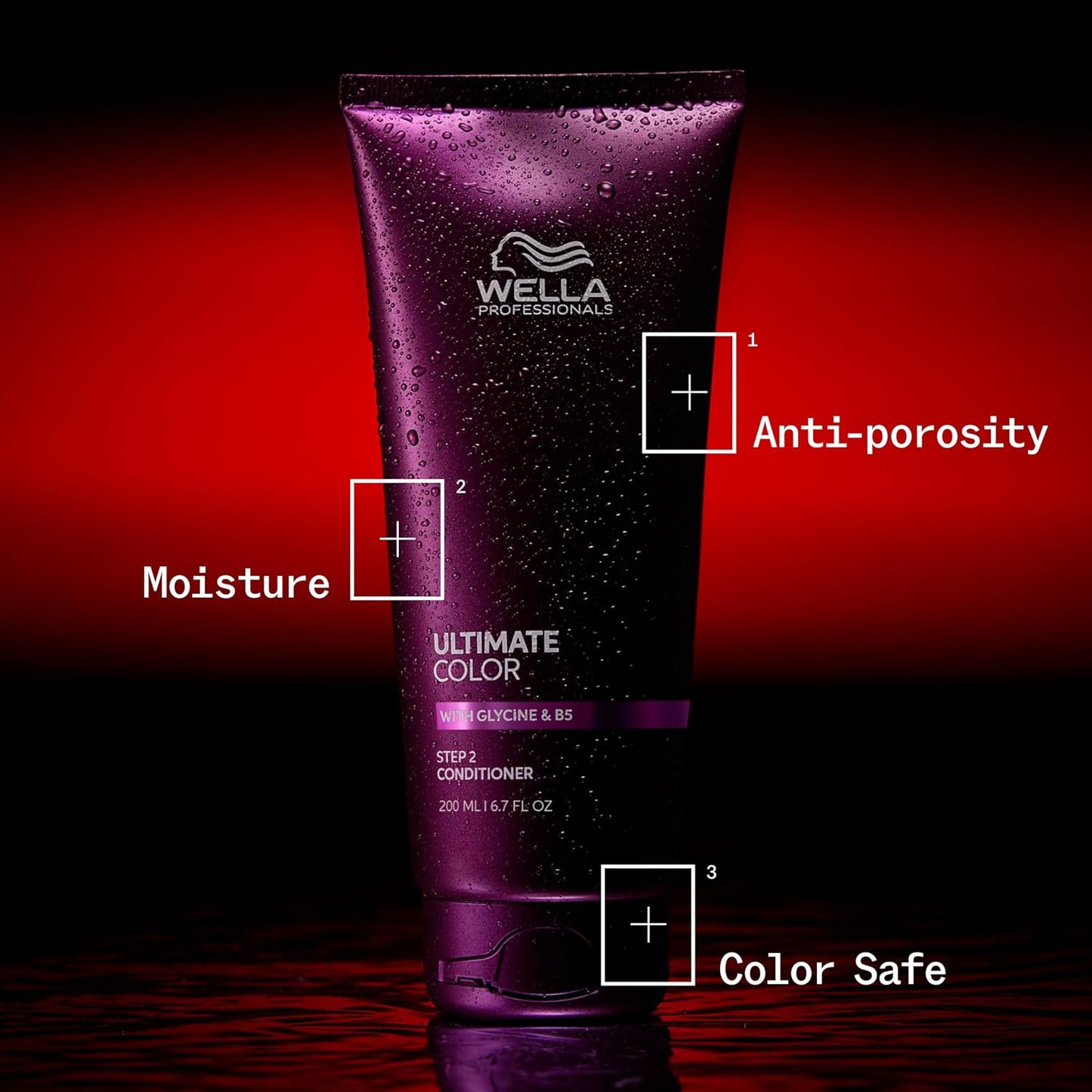 Wella Professionals Ultimate Color Conditioner - Moisturizing Anti-Porosity Formula | Enhances Hair Color Vibrancy