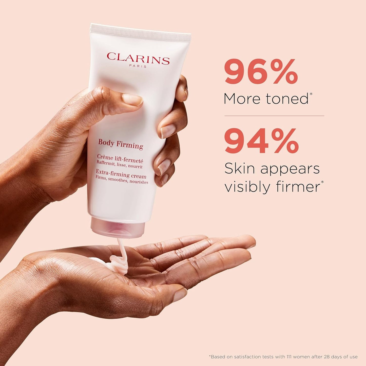 Clarins Body Fit Active Gel-Cream & Extra-Firming Anti-Aging Body Cream Bundle - Targets Cellulite | Hydrates & Tightens All Skin Types