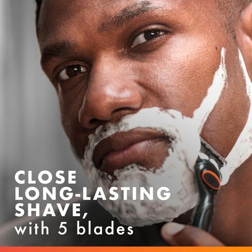 Gillette Fusion5 Power Razor Blade Refills - 8 Count with Precision Trimmer for Men