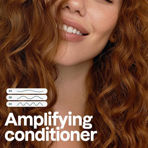 ATTITUDE Amplifying Conditioner for Curly Hair - Coconut Oil Vegan Detangler | 16 Fl Oz, Naturally Derived Ingredients
