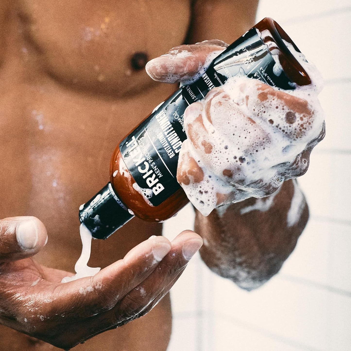 Brickell Men's Dandruff Shampoo & Conditioner Set - All-Natural Daily Hair Care Routine