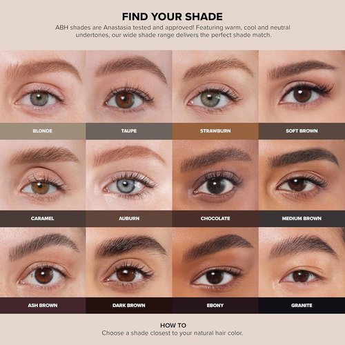 Anastasia Beverly Hills - Brow Pro Palette for Perfectly Defined Eyebrows | Versatile Shades Included